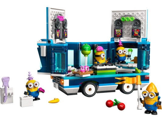 LEGO Minions' Music Party Bus — Set 75581