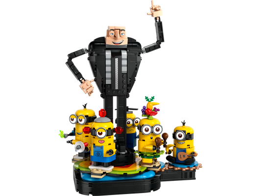 LEGO Brick-Built Gru & Minions — Set 75582