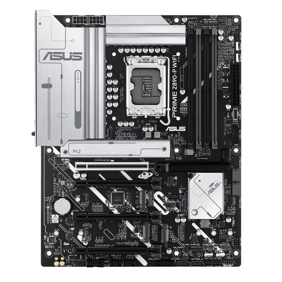 ASUS Motherboard/ATX/LGA1851/DDR5/4xDIMM/Max.256GB/1xDP/1xHDMI/1xType-C/1xPCIe5x16(x16)/1xPCIe4x16(x1)/2xPCIe4x16(x4)/4xM.2/4xSA