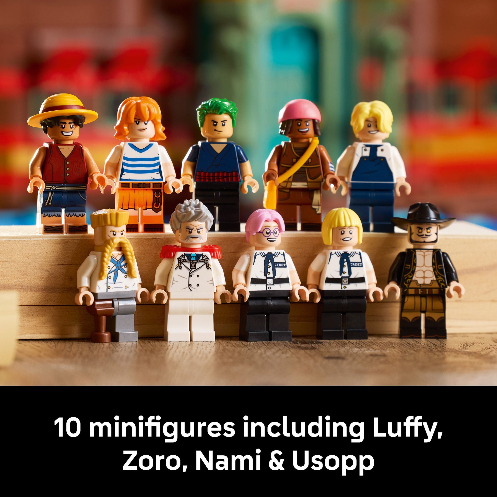 LEGO® ONE PIECE The Baratie Floating Restaurant, Anime Gift Model Kit 75640