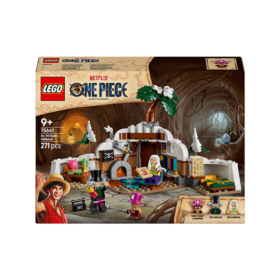 LEGO® ONE PIECE Dr. Hiriluk’s Hideout and Minifigures 75641