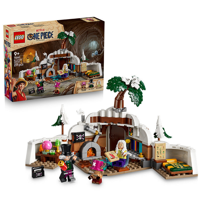LEGO® ONE PIECE Dr. Hiriluk’s Hideout and Minifigures 75641