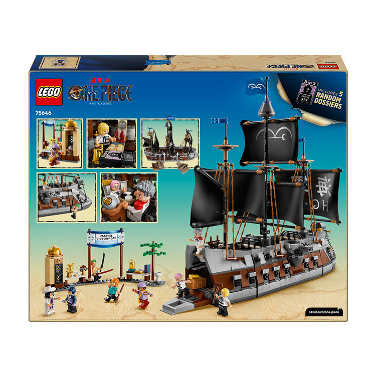 LEGO® ONE PIECE Garp’s Marine Battleship Building Toy 75646