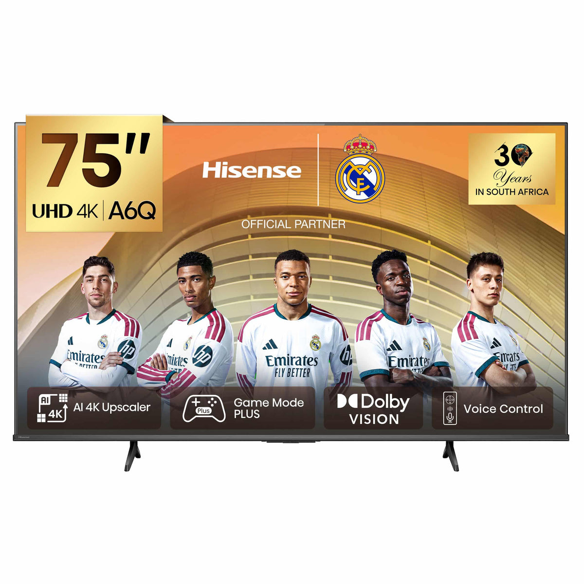 HISENSE LEDN75A6Q 75 inch UHD 4K VIDAA Smart TV