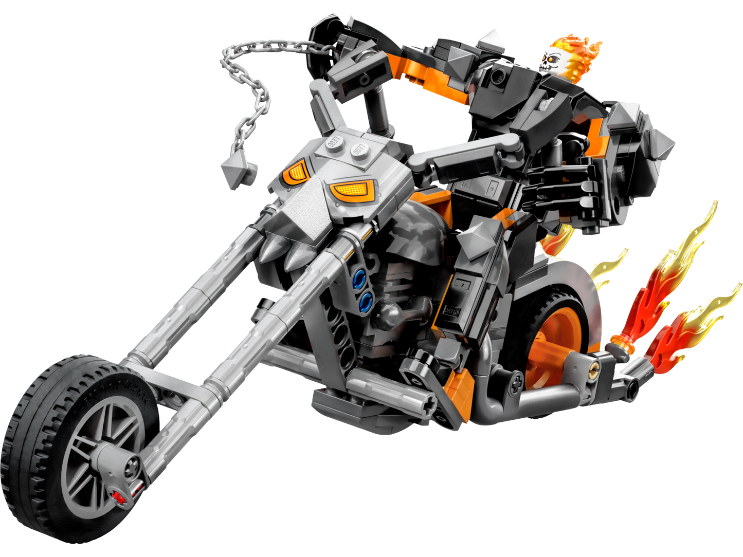 LEGO Ghost Rider Mech & Bike — Set 76245