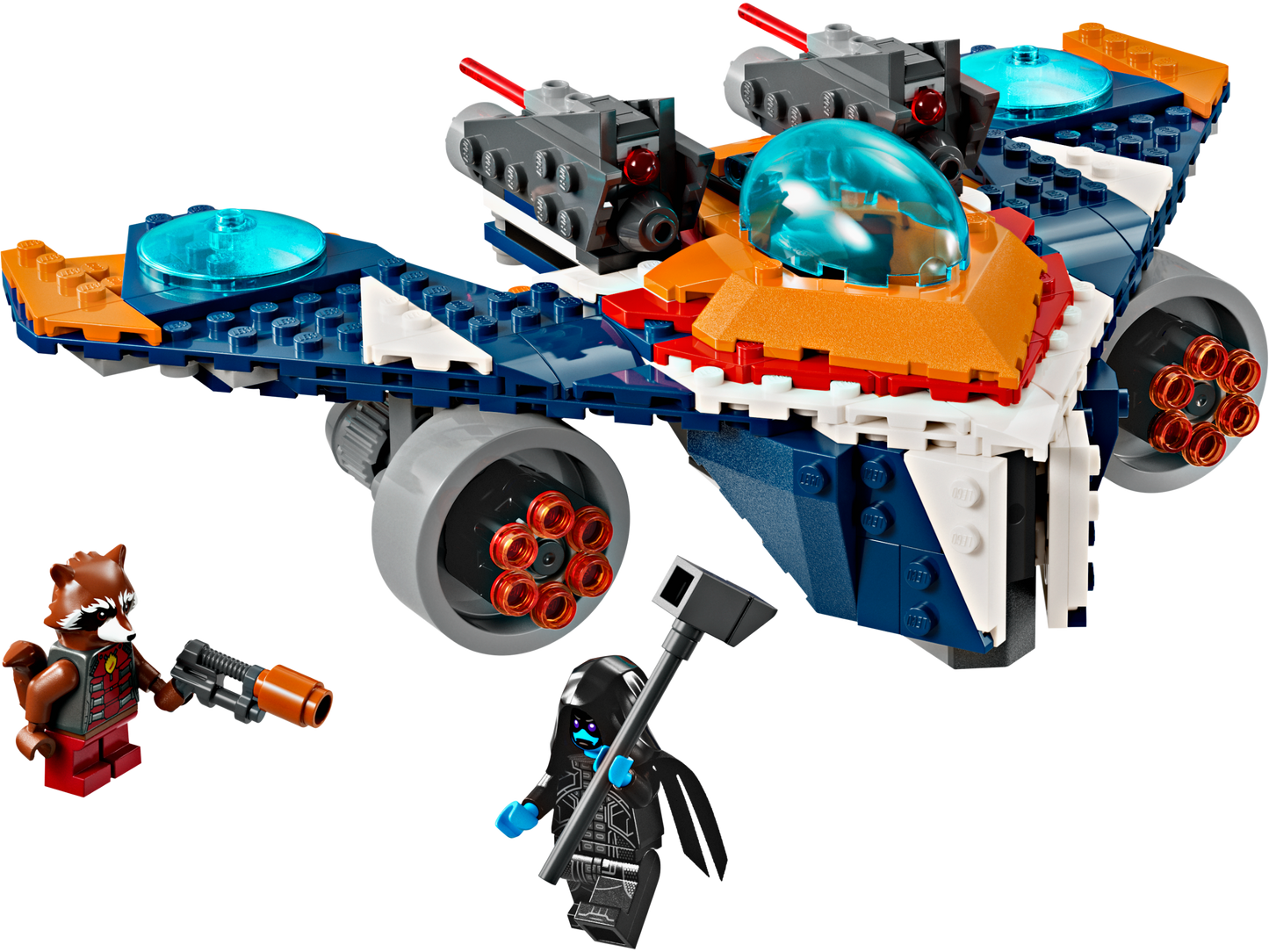 LEGO Rocket's Warbird vs Ronan — Set 76278
