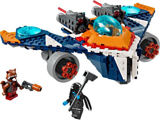 LEGO Rocket's Warbird vs Ronan — Set 76278