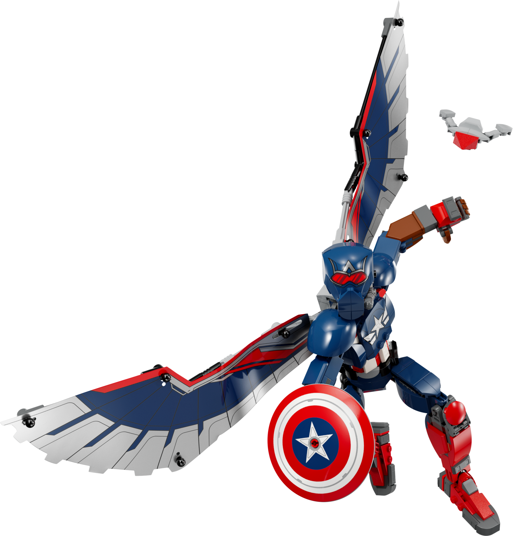 LEGO New Captain America Construction Figure — Set 76296