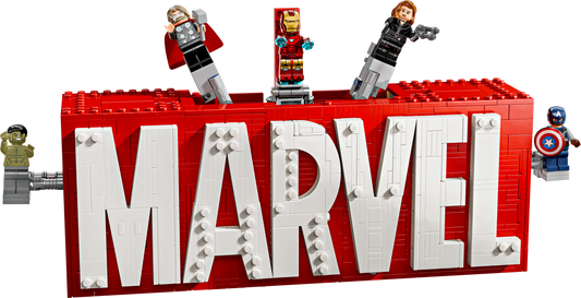 LEGO Marvel Logo & Minifigures — Set 76313