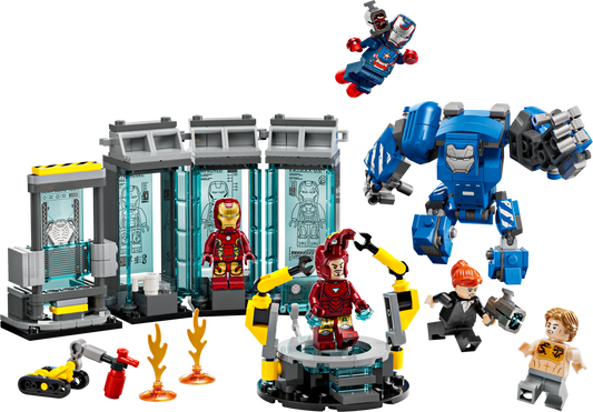 LEGO Iron Mans Laborator: Hall Of Armor — Set 76315