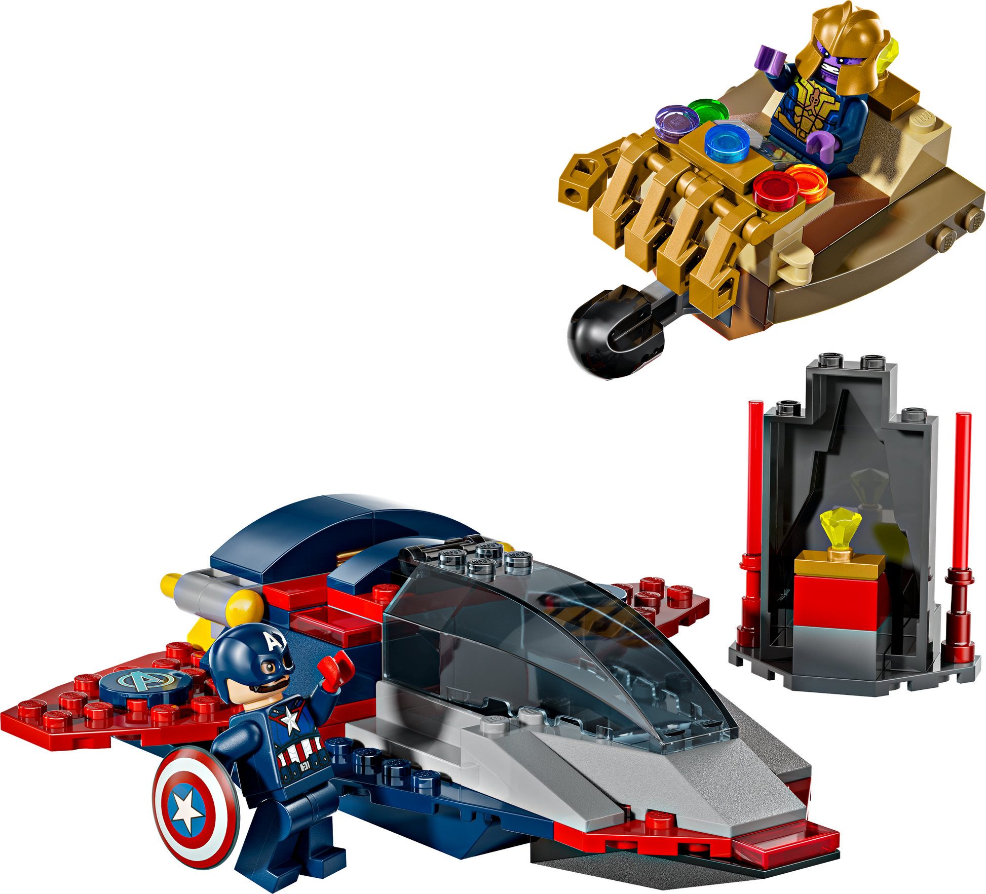 LEGO Captain America vs. Thanos — Set 76319