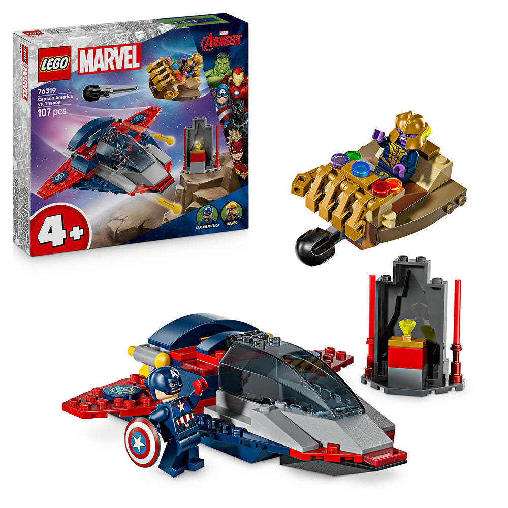 LEGO® ǀ Marvel Captain America vs. Thanos with 2 Minifigures 76319