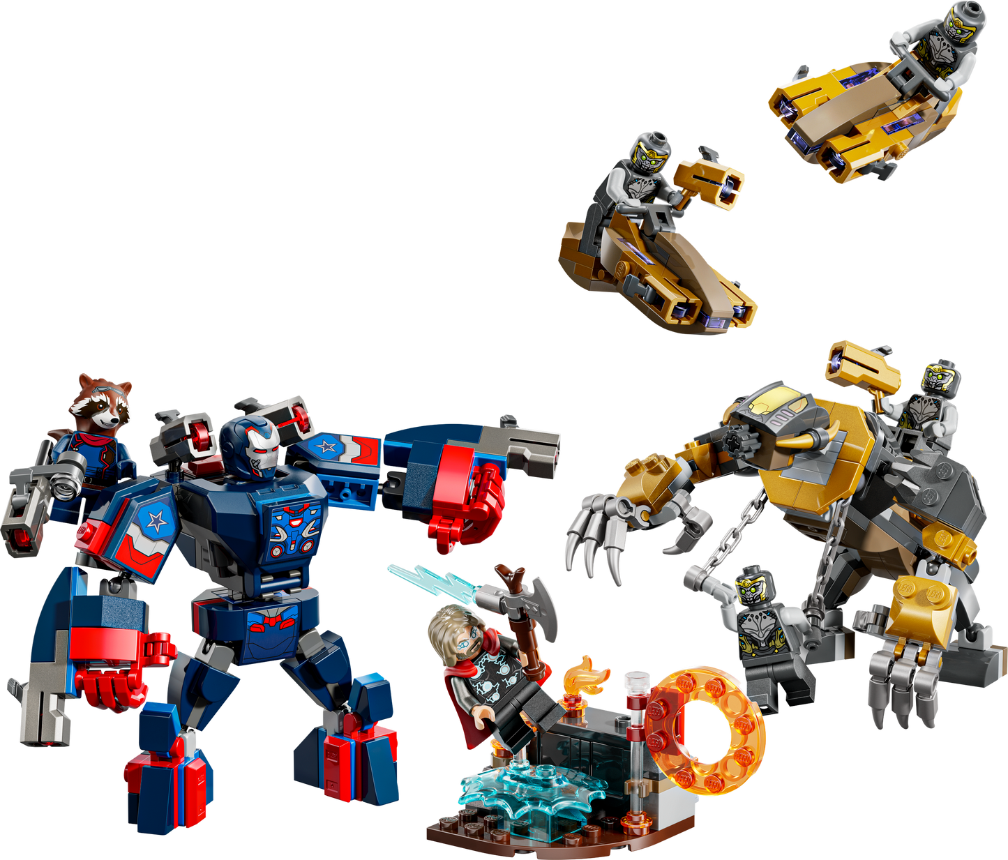 LEGO Avengers: Endgame Thor vs. Chitauri — Set 76322