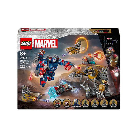 LEGO® ǀ Marvel Avengers: Endgame Thor vs. Chitauri Super Hero Action 76322