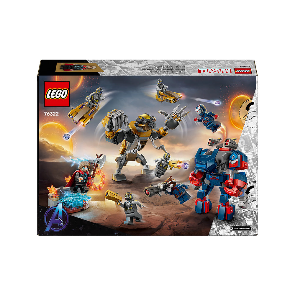 LEGO® ǀ Marvel Avengers: Endgame Thor vs. Chitauri Super Hero Action 76322