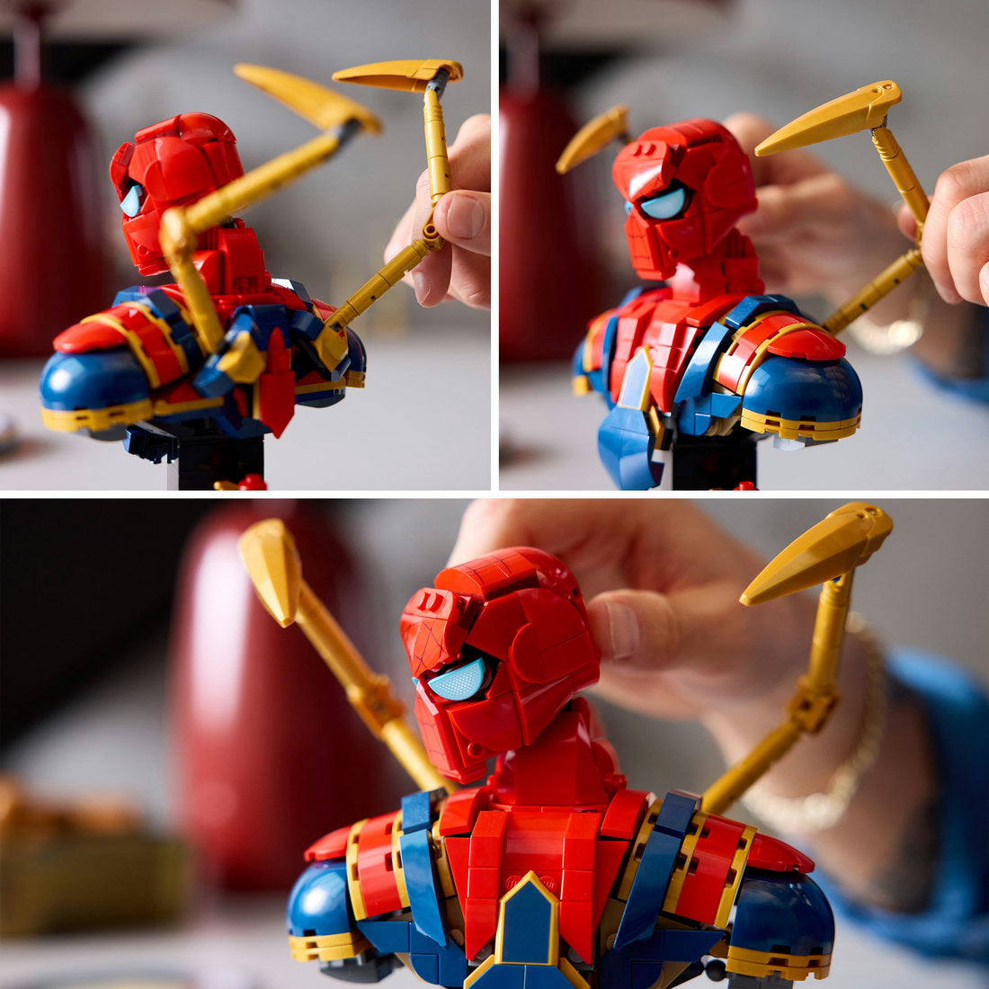 LEGO® ǀ Marvel Iron Spider-Man Bust Collectible Adult Building Set 76326
