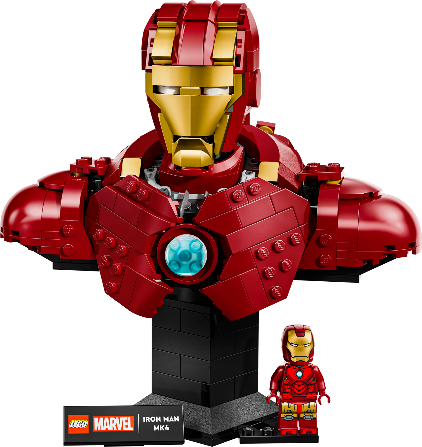 LEGO Iron Man MK4 Bust — Set 76327