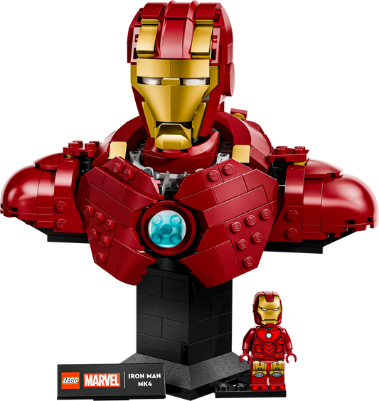 LEGO Iron Man MK4 Bust — Set 76327