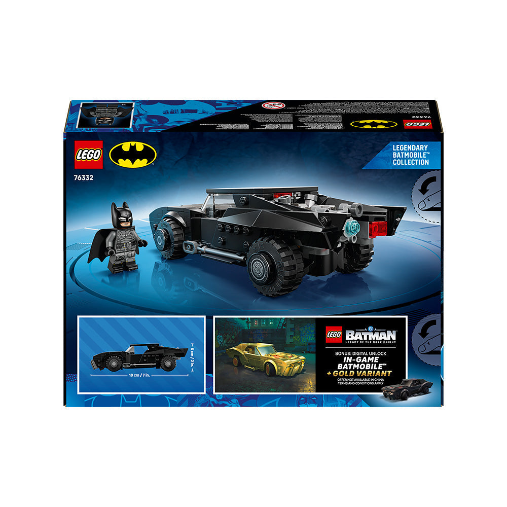 LEGO® DC Batman™: The Batman™ Batmobile™ Model Car Toy 76332
