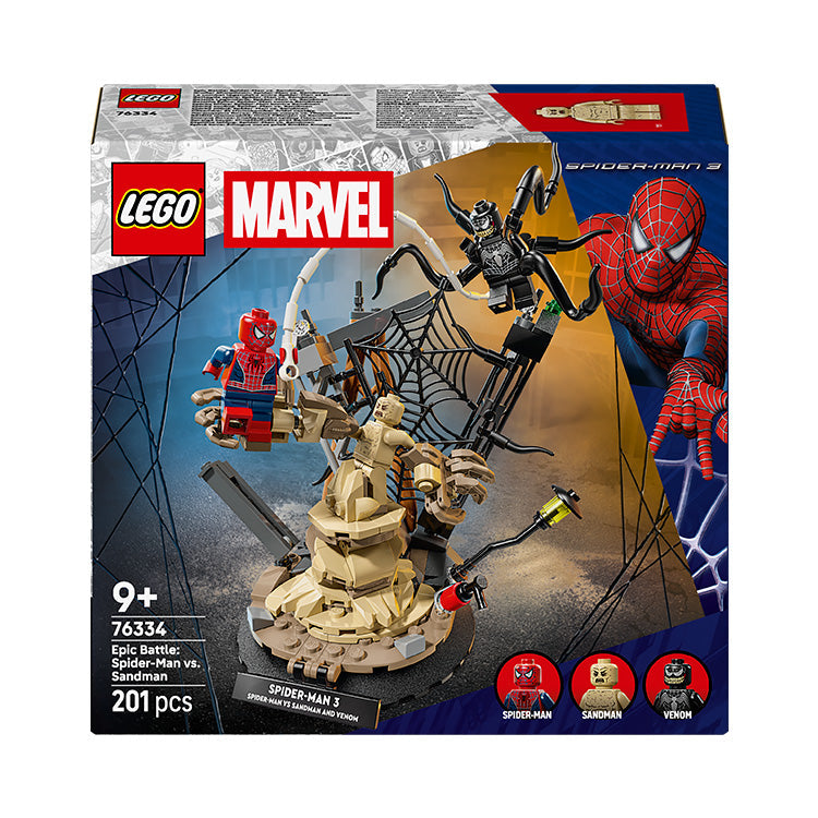 LEGO® ǀ Marvel Epic Battle: Spider-Man vs. Sandman Building Toy 76334