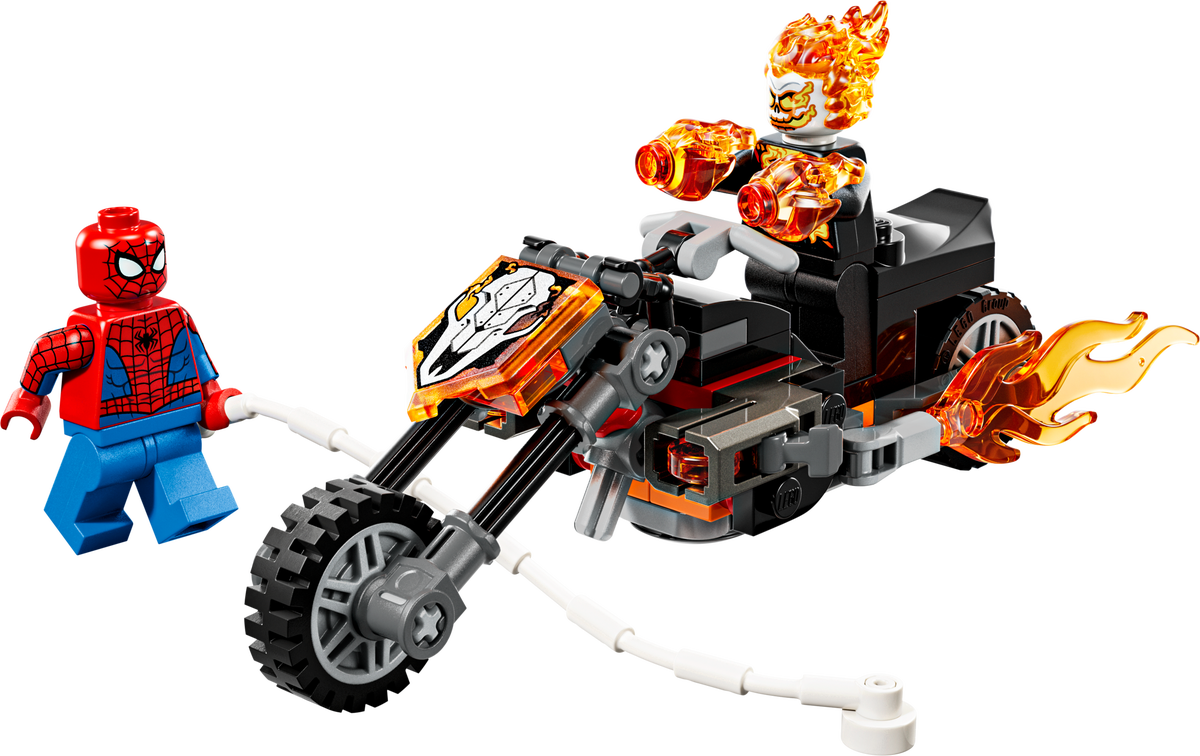 LEGO Spider-Man vs. Ghost Rider Motorcycle — Set 76335