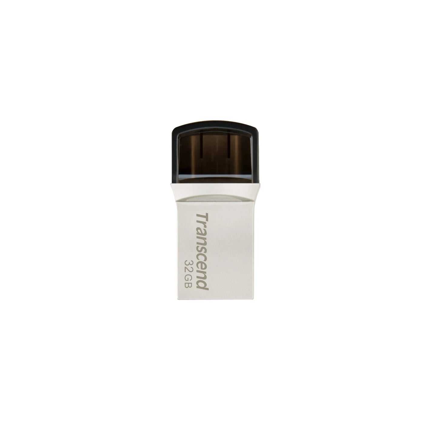 TRANSCEND 128GB JETFLASH 890 USB-C & USB 3.1 OTG FLASH DRIVE - SILVER