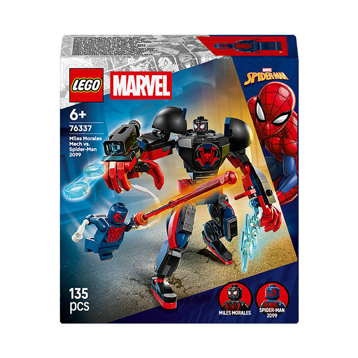 LEGO® ǀ Marvel Miles Morales Mech vs. Spider-Man 2099 - 76337