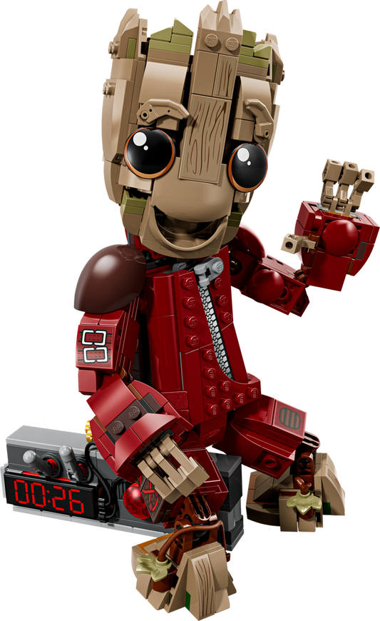 LEGO Ravager Jumpsuit Groot — Set 76341