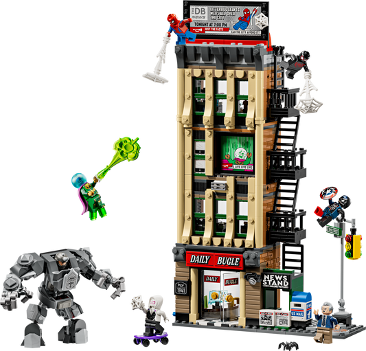 LEGO Spider-Man Vs. Mysterio: The Daily Bugle — Set 76342