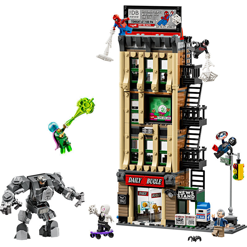 LEGO® ǀ Marvel Spider-Man vs. Mysterio: The Daily Bugle 76342