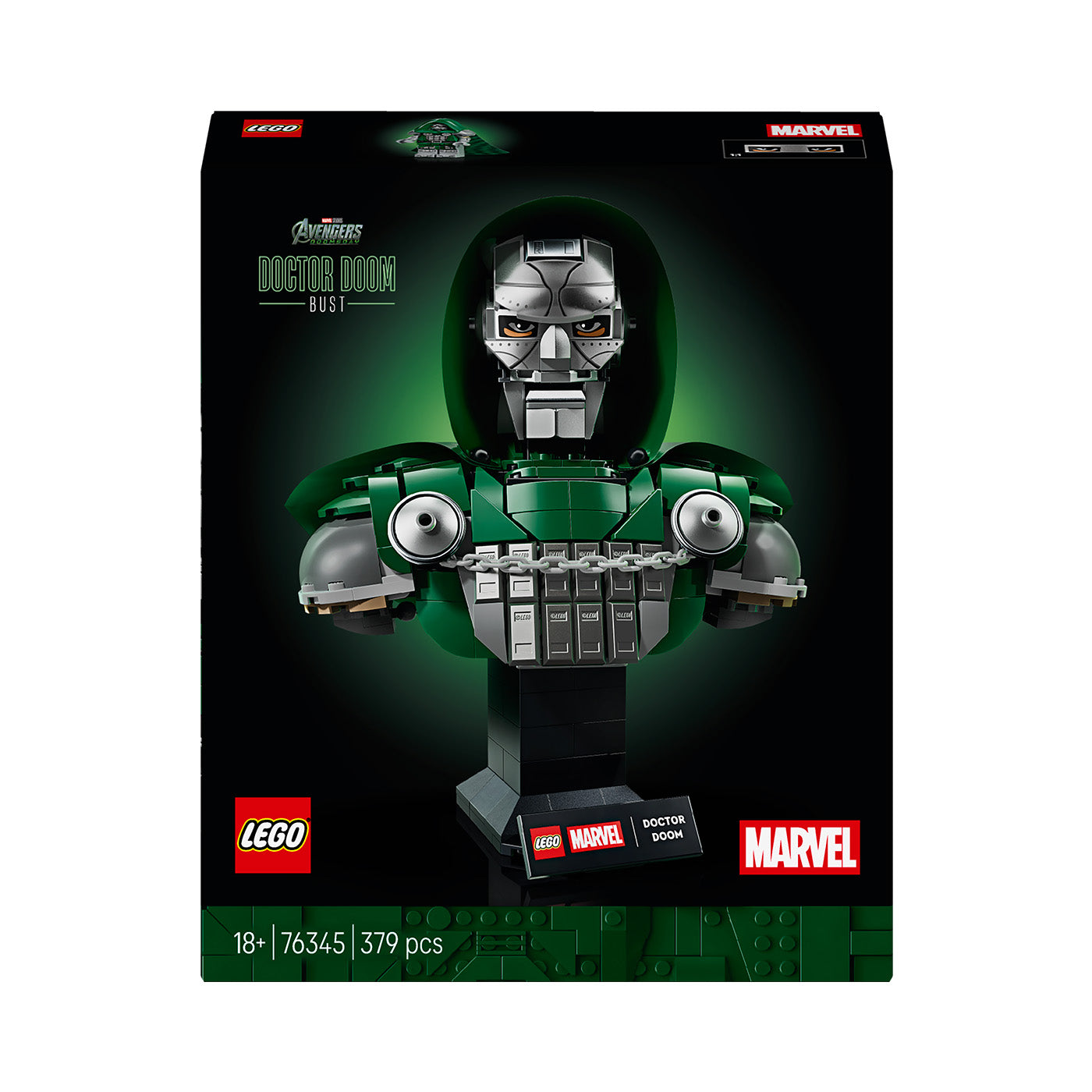 LEGO® ǀ Marvel Doctor Doom Bust Building Set 76345