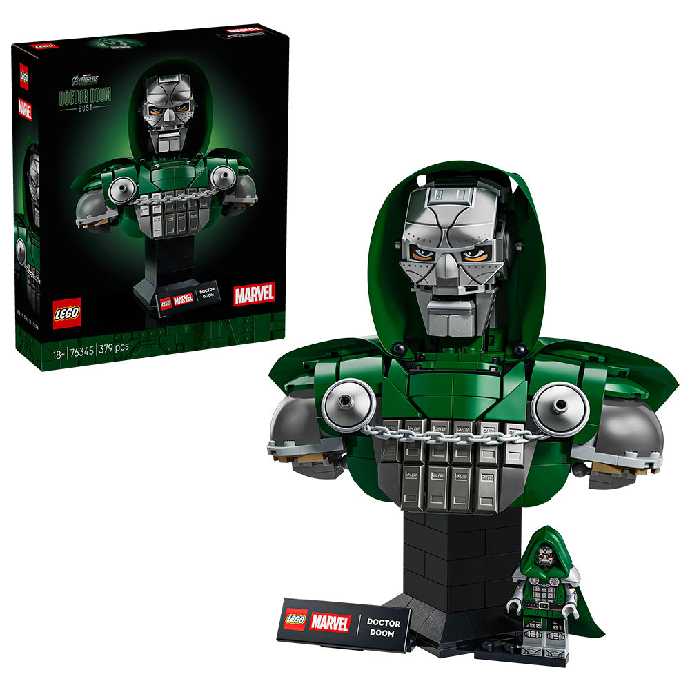 LEGO® ǀ Marvel Doctor Doom Bust Building Set 76345