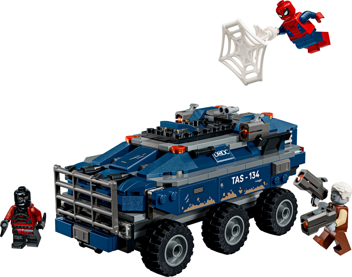 LEGO Spider-Man Prison Transport Chase — Set 76349