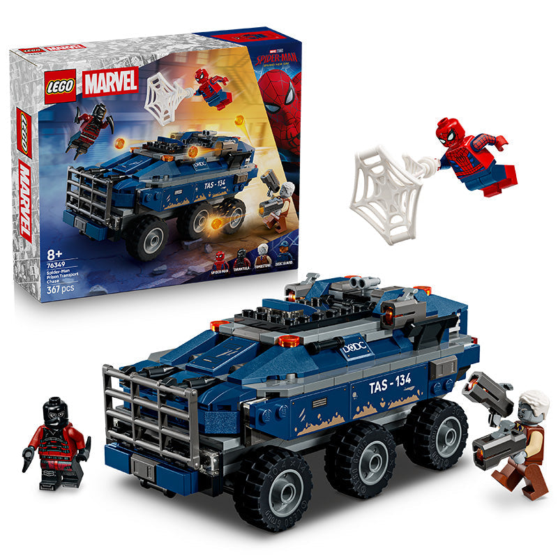 LEGO® ǀ Marvel Spider-Man Prison Transport Chase 76349