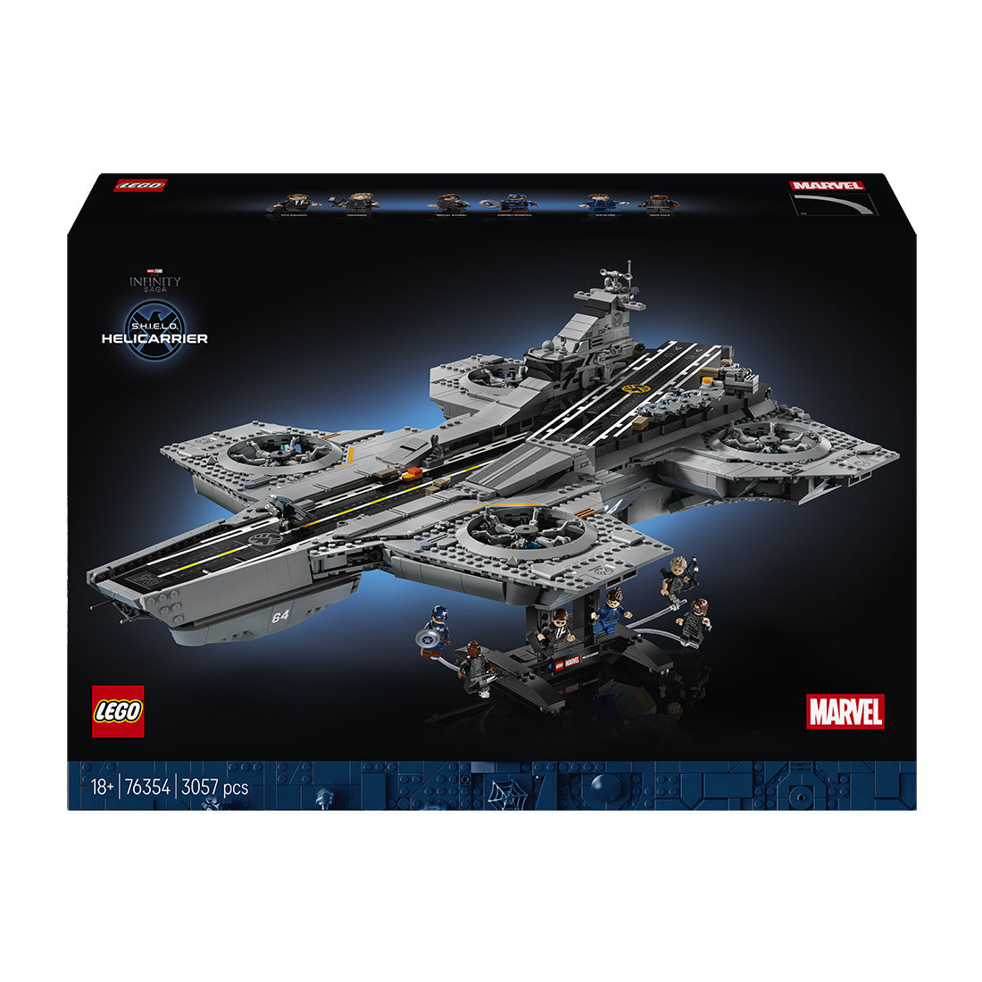 LEGO® ǀ Marvel S.H.I.E.L.D. Helicarrier Building Set 76354