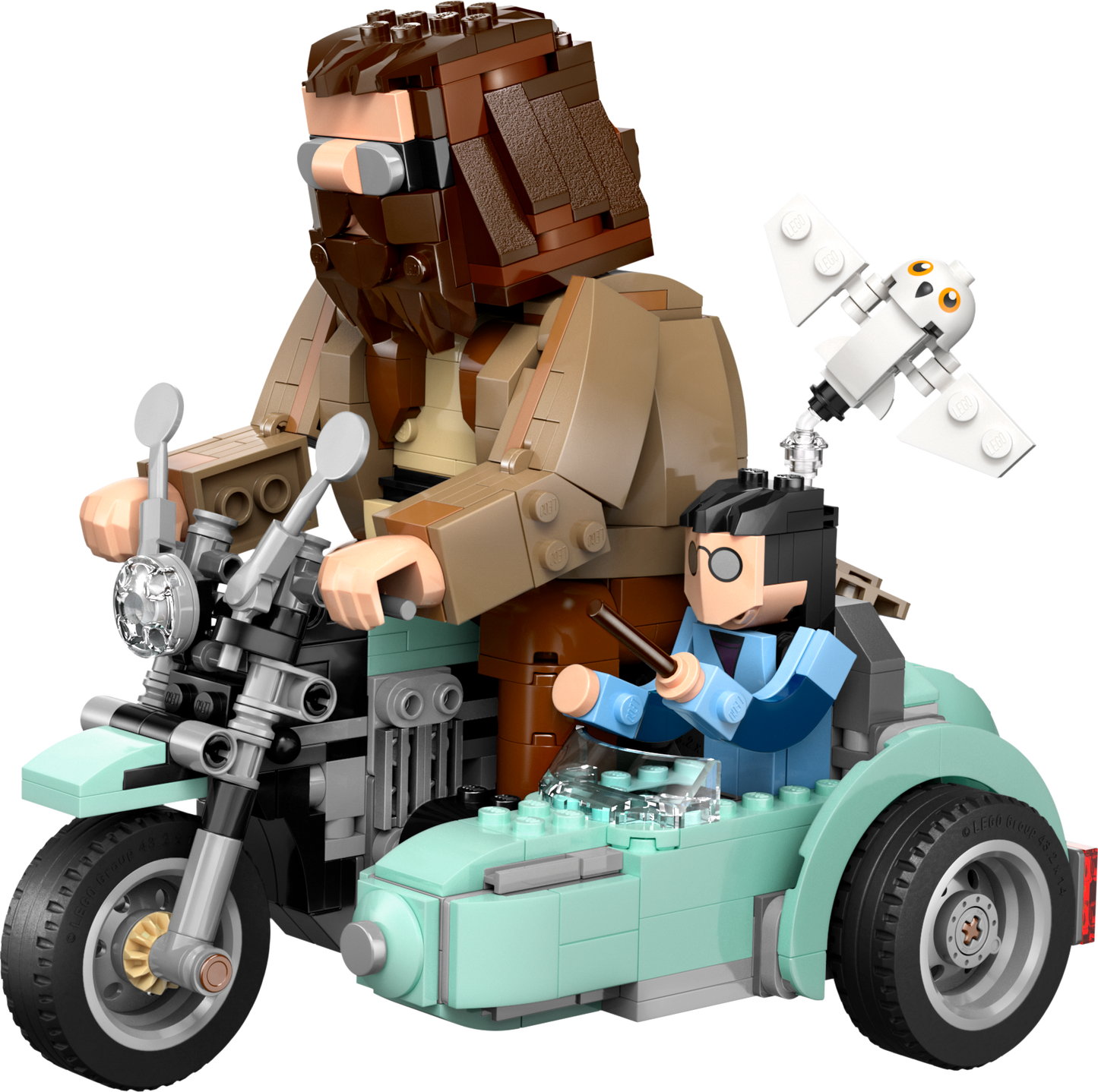 LEGO Hagrid™ & Harry's Motorcycle — Set 76443