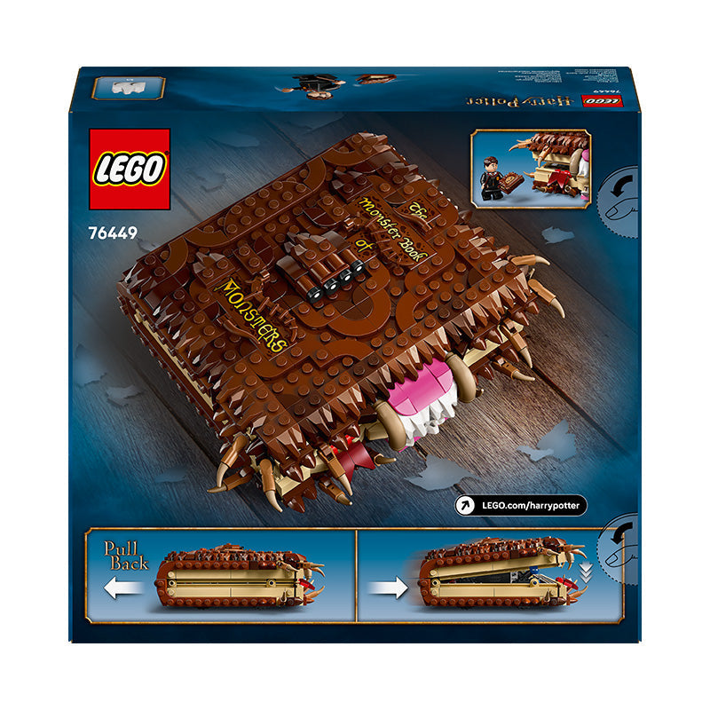 LEGO® Harry Potter™ Chomping Monster Book of Monsters, Wizard Toy 76449