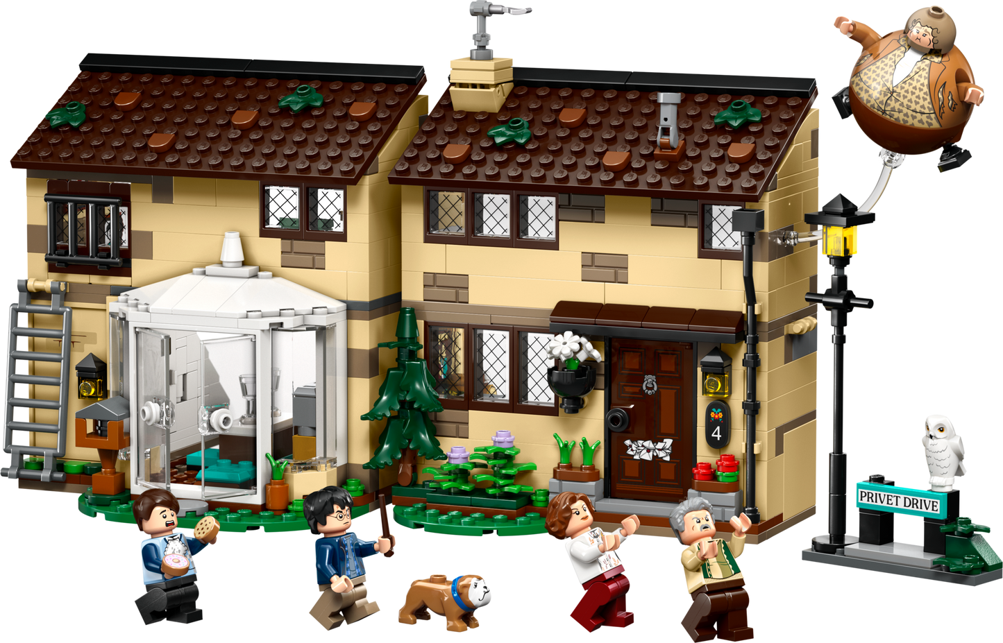 LEGO Privet Drive: Aunt Marge's Visit — Set 76451