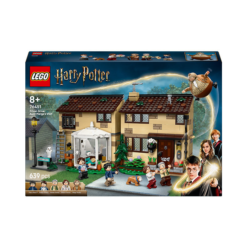 LEGO® Harry Potter™ Privet Drive: Aunt Marge’s Visit, Buildable House 76451