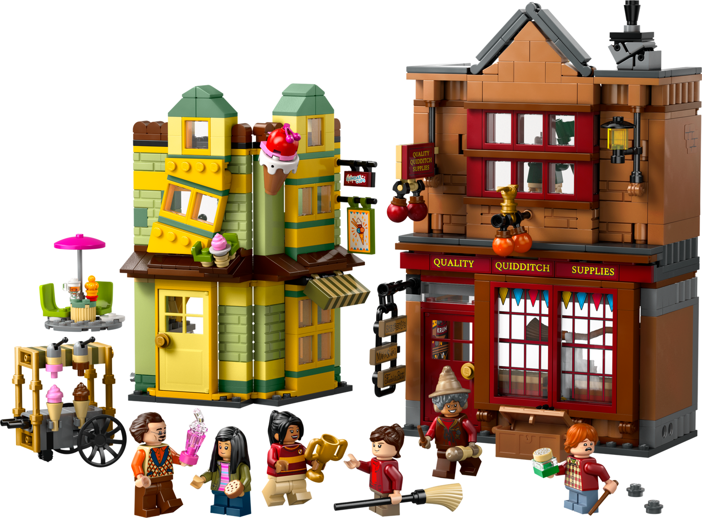 LEGO Quality Quidditch™ Supplies & Ice Cream Parlour — Set 76452