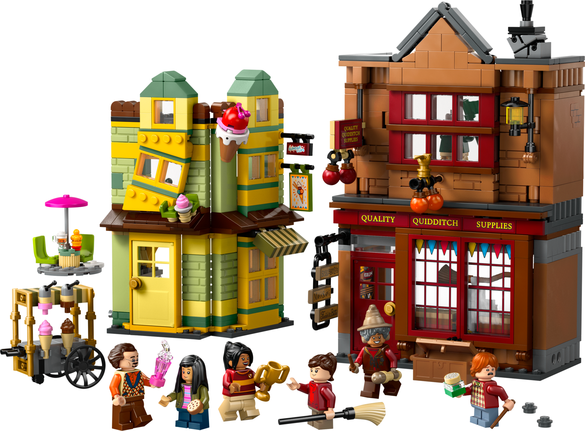 LEGO Quality Quidditch™ Supplies & Ice Cream Parlour — Set 76452