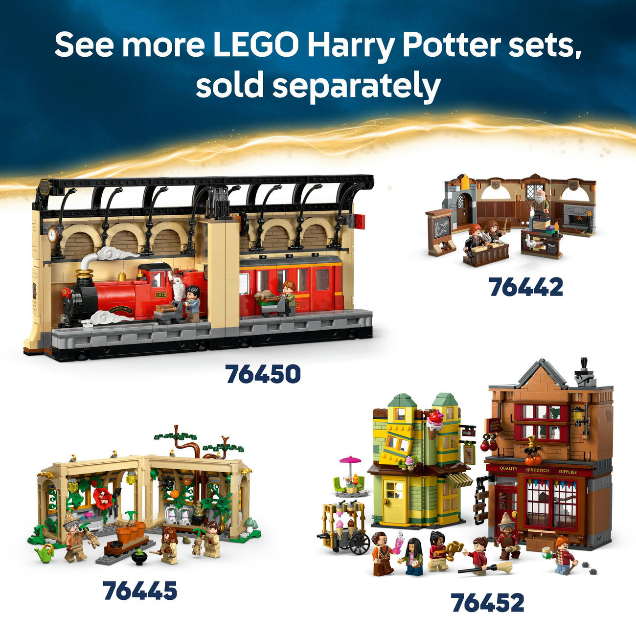 LEGO® Harry Potter™ Hogwarts™ Castle: The Main Tower Set, Wizard Gift 76454