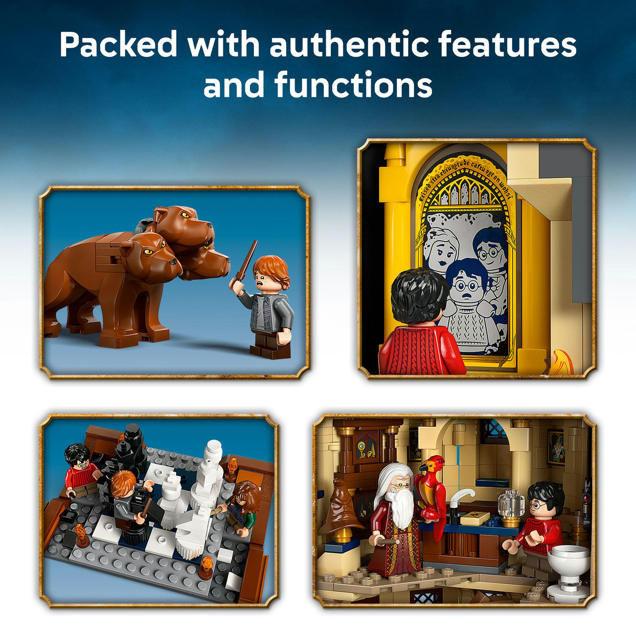 LEGO® Harry Potter™ Hogwarts™ Castle: The Main Tower Set, Wizard Gift 76454
