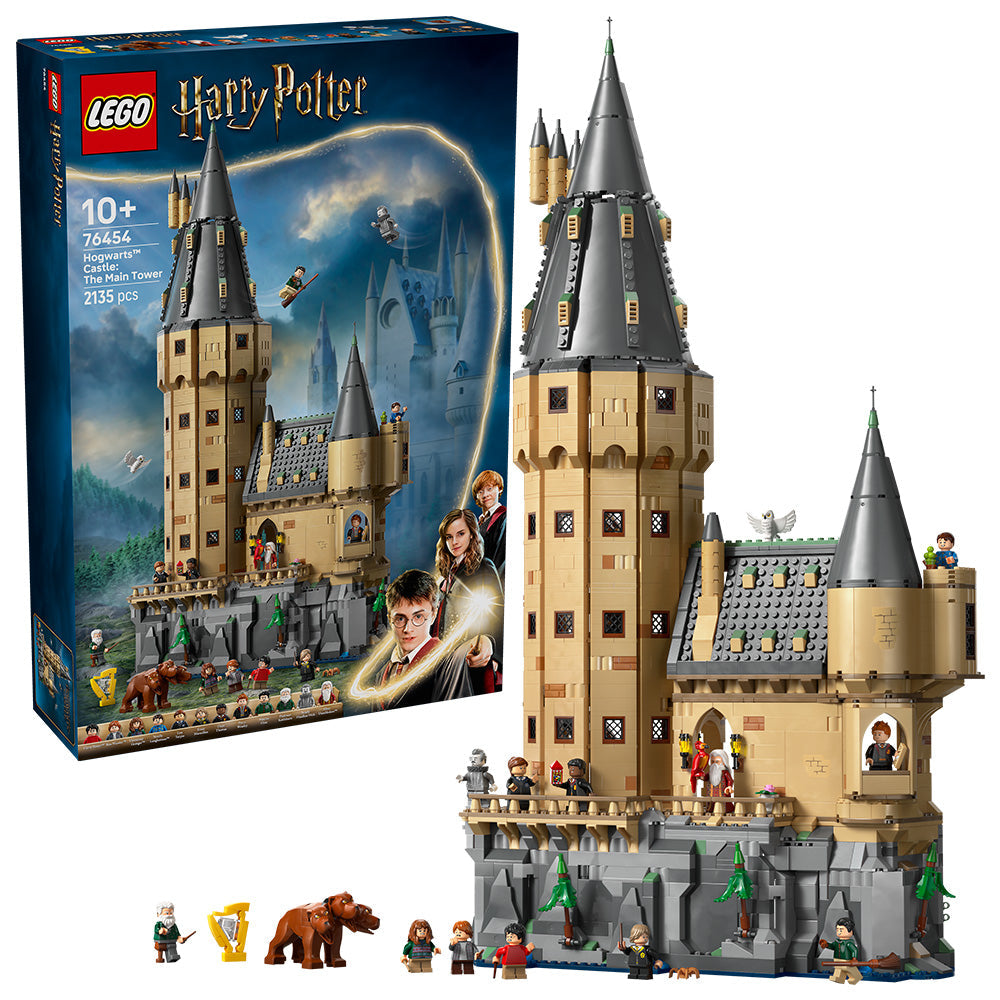 LEGO® Harry Potter™ Hogwarts™ Castle: The Main Tower Set, Wizard Gift 76454