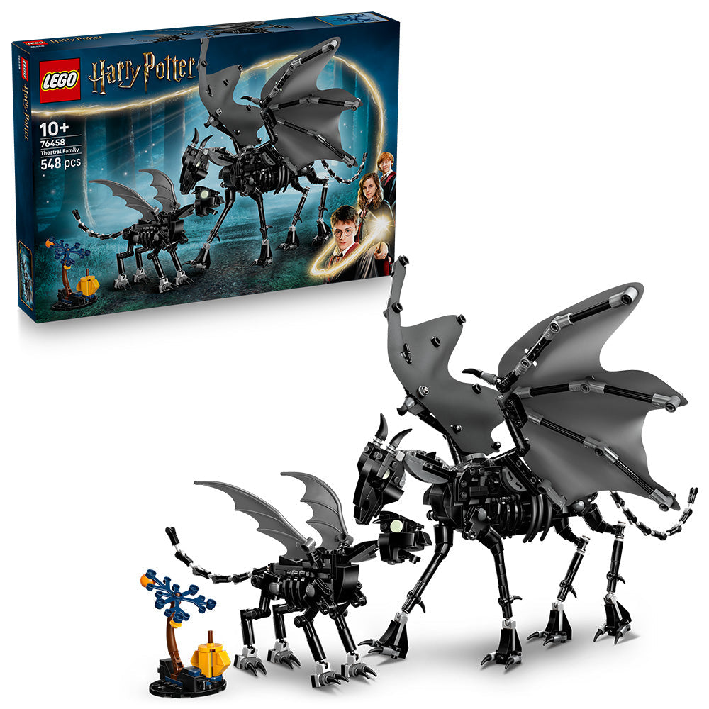 LEGO® Harry Potter™ Thestral Family, Mythical Creature Toy Figures 76458