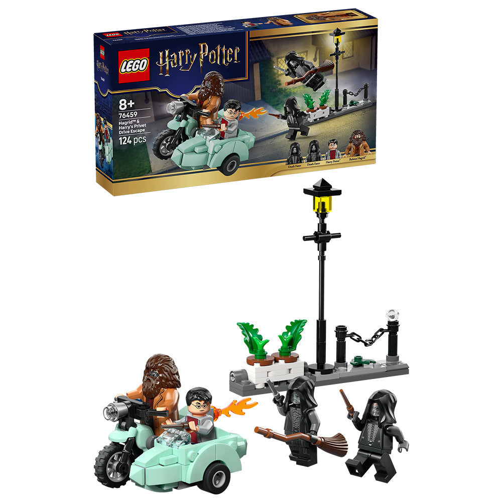 LEGO® Harry Potter™ Hagrid™ & Harry’s Privet Drive Escape 76459