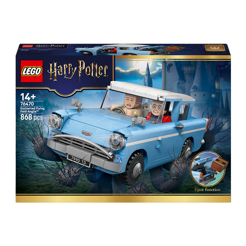 LEGO® Harry Potter™ Enchanted Flying Ford Anglia™ Car Toy Building Set 76470
