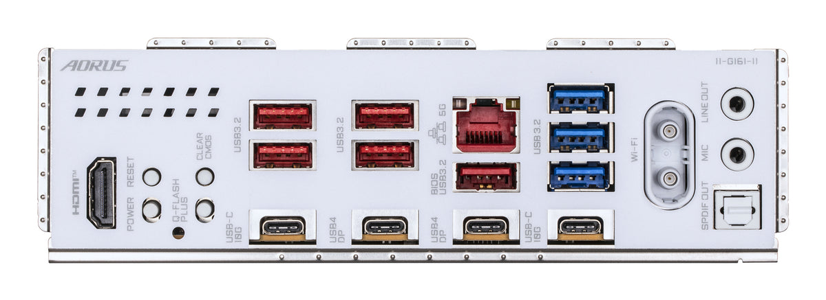 GIGABYTE Aorus AMD X870 Chipset for AMD AM5; 4x DDR5; 4x M2; 2x HDMI (1x front)/2 x USB4® USB Type-C®; ATX