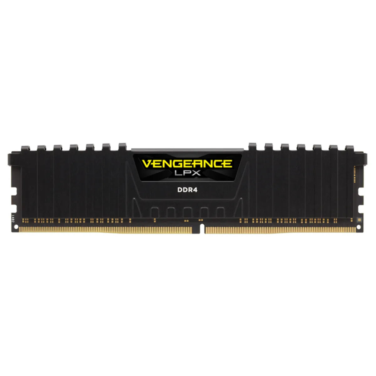 CORSAIR VENGEANCE® LPX 16GB (1 x 16GB) DDR4 DRAM 3200MHz C16 Memory Kit - Black.
