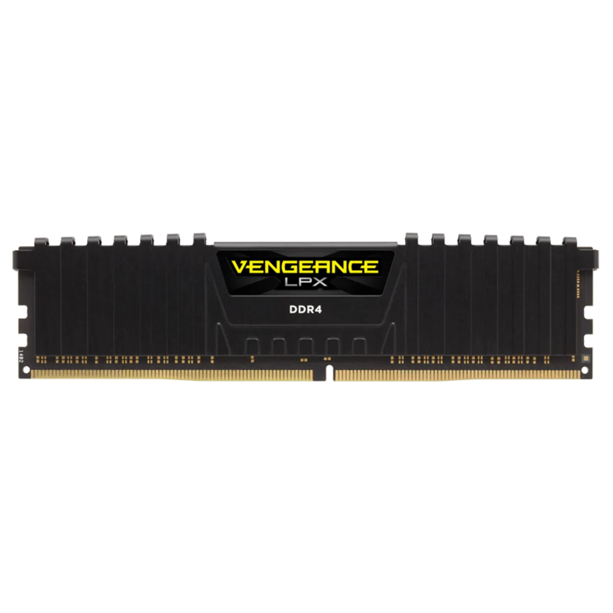 CORSAIR VENGEANCE® LPX 16GB (1 x 16GB) DDR4 DRAM 3200MHz C16 Memory Kit - Black.